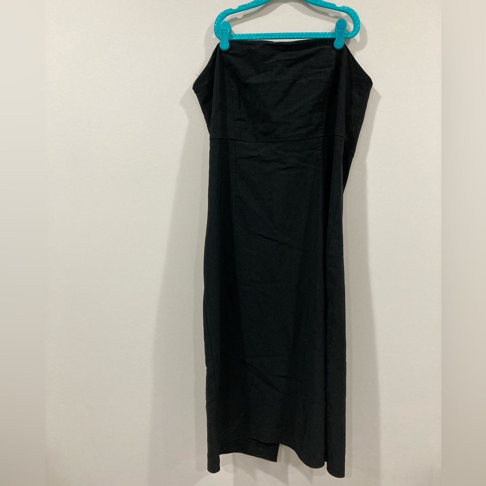 Express Elegant Black Strapless Dress Size 9/10